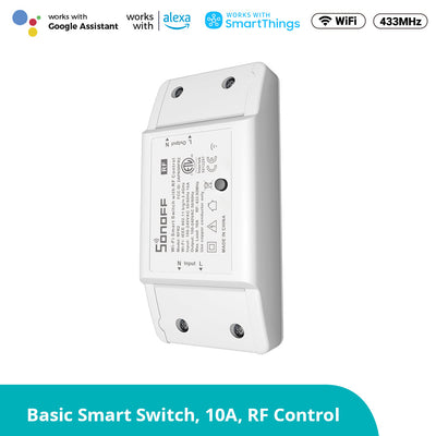 SONOFF RFR2 Wi-Fi Smart Switch with 433MHz RF (1/9)