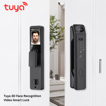 Tuya Wi-Fi Automatic Smart Door Lock with Face & Palmprint Recognition – SE79