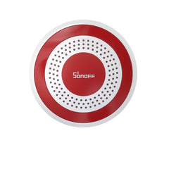 SONOFF Zigbee SenseGuard Indoor Siren | 105dB Sound & Light Alarm with Backup Battery | SNZB-09P
