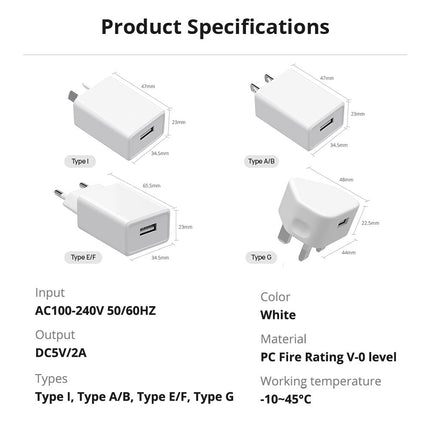 SONOFF PS10UA050 DC 5V/2A Power Adapter (6/10)