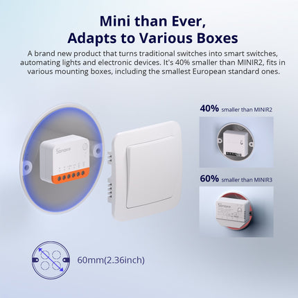 SONOFF MINIR4 MINI Extreme Wi-Fi Smart Switch (4/12)