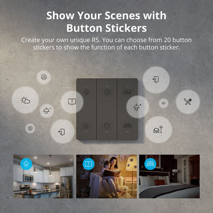 SONOFF R5W Wireless Scene Controller 3-Pack (5/12)