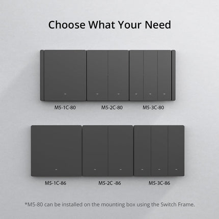 SONOFF M5-86 SwitchMan Smart Wall Switch (12/18)