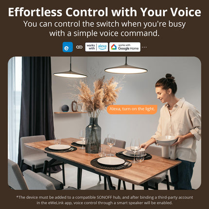 مفتاح جداري ذكي Zigbee بأزرار ضغط SONOFF ZBM5-86W (9/12)