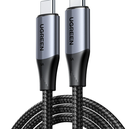 يوجرين سلك USB-C إلى USB-C بقدرة 240 واط، USB 3.2 Gen 2 بسرعة 10Gbps بطول 1 متر | US355 | 80150
