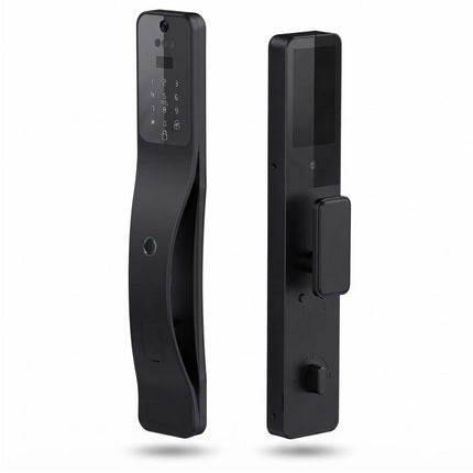 Tuya WiFi 3D Face Recognition Smart Door Lock – Camera, Video Call & 5-in-1 Access