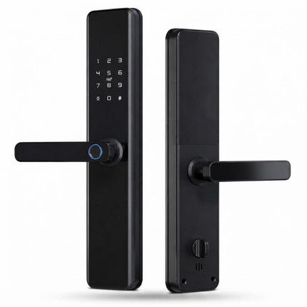 Tuya WiFi Smart Door Lock – Fingerprint, Password, Card & App Control