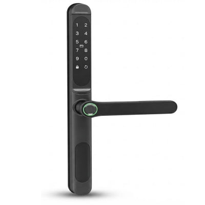 TTLock 5-in-1 Slim Smart Door Lock – Fingerprint, Password & Card Access