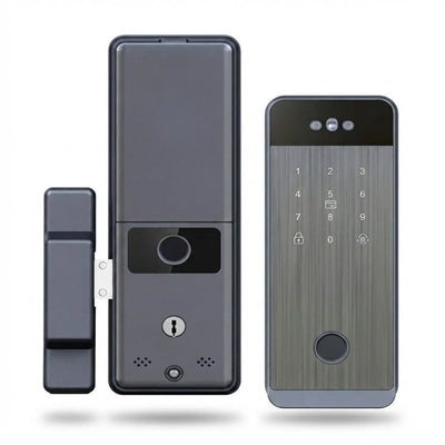 Tuya Wi-Fi 6-in-1 Smart Door Lock – Fingerprint, Video Call & App Control