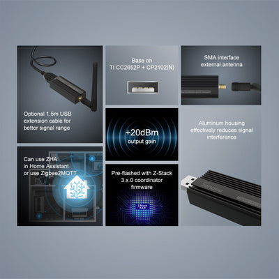 SONOFF ZBDongle-P Zigbee 3.0 USB Dongle Plus (2/10)