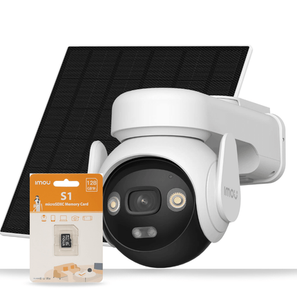 AOV PT 5MP| 4G Outdoor Camera WIth Battery | Solar Panel | Smart Home Security | Pan-Tilt