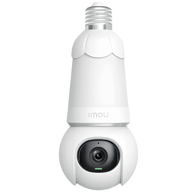 Bulb Camera 3MP Outdoor Pan & Tilt Wi-Fi Security Camera | 360° Coverage | Color Night Vision