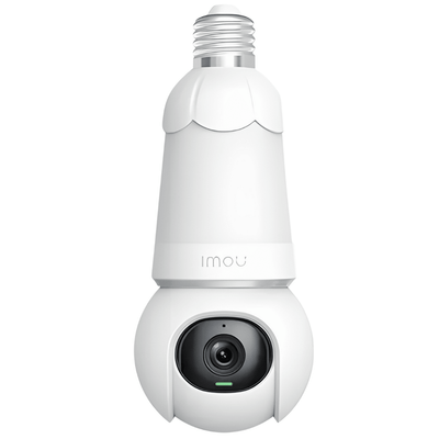 Bulb Camera 3MP Outdoor Pan & Tilt Wi-Fi Security Camera | 360° Coverage | Color Night Vision