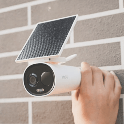 Cell 3C All - in - One | 3MP Solar - Powered Outdoor Wi - Fi Camera | Battery Powered | Full - Color Night Vision