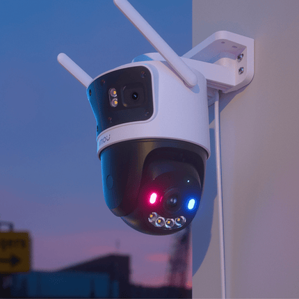 Cruiser Triple 11MP|  Triple-Lens Outdoor PT Camera | Smart Home Security | Pan-Tilt | Night Vision