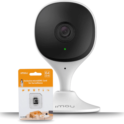 Cue 2C 1080P Wi - Fi Indoor Security Camera | Human Detection | Two - Way Audio | Night Vision| IMOU IPC - C22EP