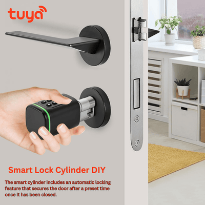 DIY Smart Cylinder Lock – Keyless Entry with Easy Installation - Bestways Smart - home Solutions