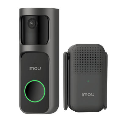 DS3  Doorbell 3 Kit 4MP Wi-Fi Video Doorbell | Smart Home Security | Two-Way Audio ,Motion Detection