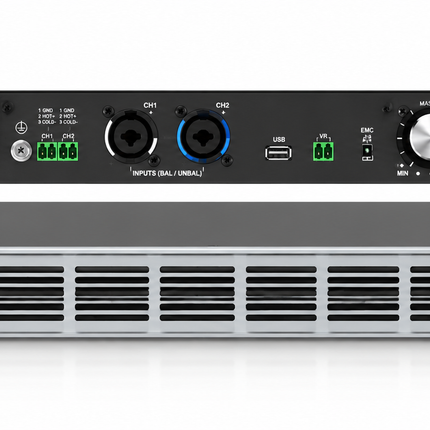 Hikvision Professional 4-Channel Class D Power Amplifier 4×500W – DS-QAPAR50-4