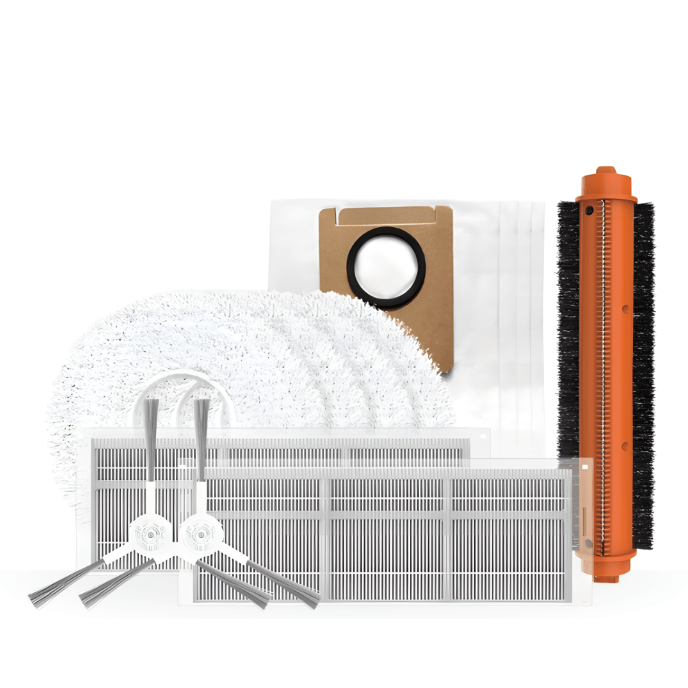 EZVIZ RA-KIT12 Replacement Accessory Kit | High-Efficiency Filter, Side Brushes & Mop Pads | For EZVIZ Robot Vacuum Models | Long-Lasting Performance & Improved Air Quality