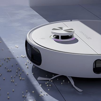 EZVIZ RS2 Robot Vacuum & Mop Combo | Self-Cleaning Base, Smart Mapping, 2-in-1 Powerful Suction