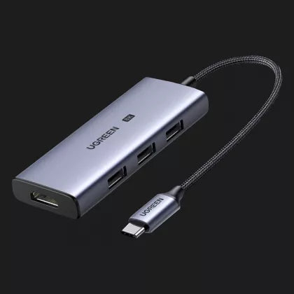 UGREEN 4-in-1 USB-C Hub with 8K HDMI 2.1 & 3x USB 3.0 CM500