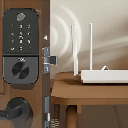 IMOU Cubo 1 Smart Door Lock | Wi-Fi Enabled | Fingerprint & Password Access | Remote Control