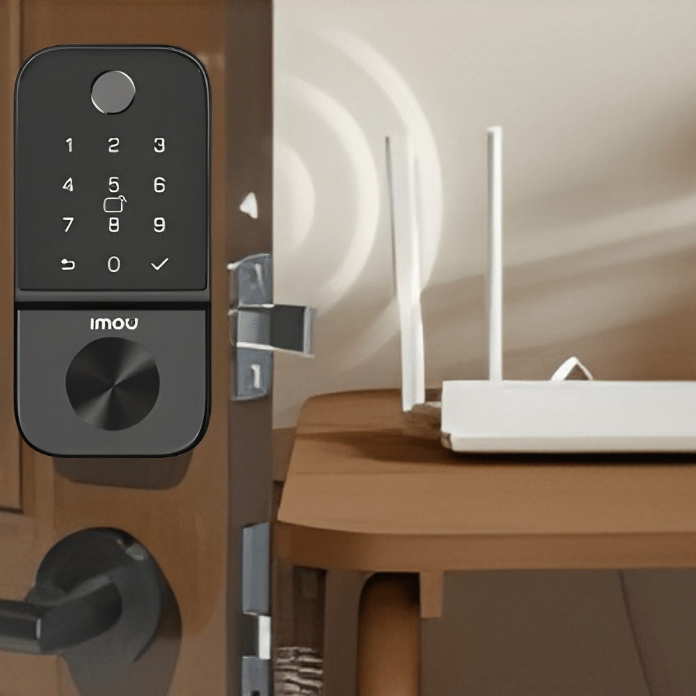 قفل باب ذكي ببصمة وكلمة مرور وتحكم عن بُعد عبر Wi-Fi Cubo 1 قفل باب ذكي ببصمة وكلمة مرور وتحكم عن بُعد عبر Wi-Fi Cubo 1