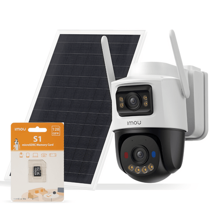 IMOU IPC - SA70F - 10M1T2 - EU/FSP008 Dual AOV | 10MP Dual - Lens 4G/Wi - Fi Pan - Tilt Security Camera | Solar Powered | 10000mAh Battery | Color Night Vision - Bestways Smart - home Solutions