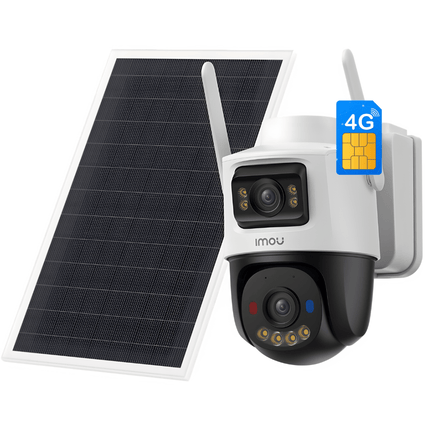 IMOU IPC - SA70F - 10M1T2 - EU/FSP008 Dual AOV | 10MP Dual - Lens 4G/Wi - Fi Pan - Tilt Security Camera | Solar Powered | 10000mAh Battery | Color Night Vision - Bestways Smart - home Solutions