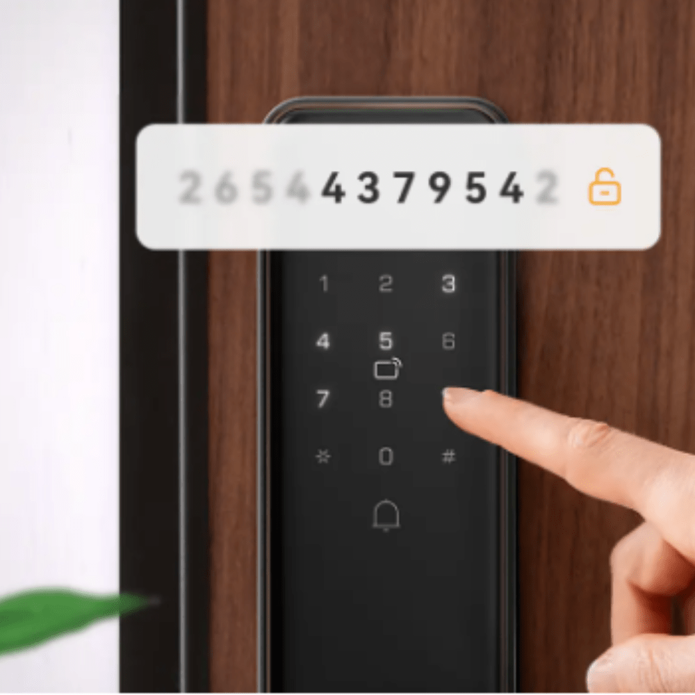 قفل باب ذكي ببصمة وكلمة مرور وتحكم عن بُعد عبر Wi-Fi K1-W قفل باب ذكي ببصمة وكلمة مرور وتحكم عن بُعد عبر Wi-Fi K1-W