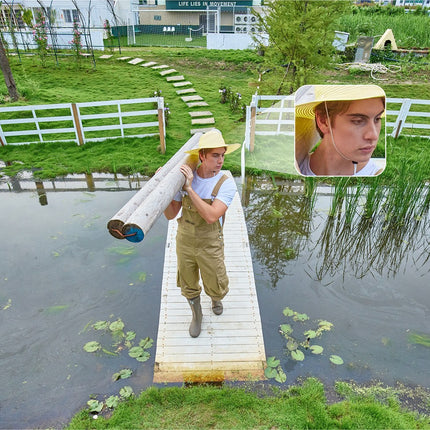 IMOU Cruiser SC 8MP smart tracking of a person in a garden