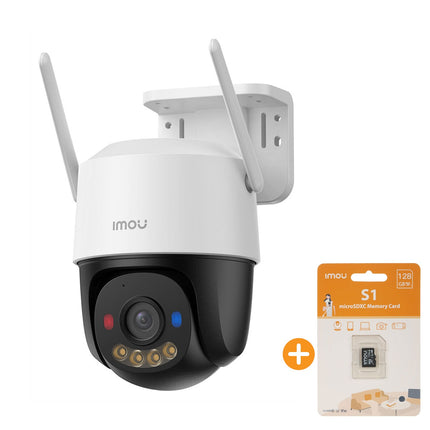 IMOU Cruiser SC 8MP camera bundle with IMOU S1 128GB microSD card