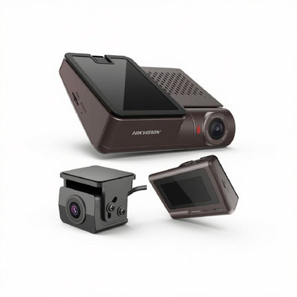 كاميرا سيارة Hikvision AE-DC8322-G2PRO بدقة 4K مع كاميرا خلفية، GPS، ADAS وشاشة لمس