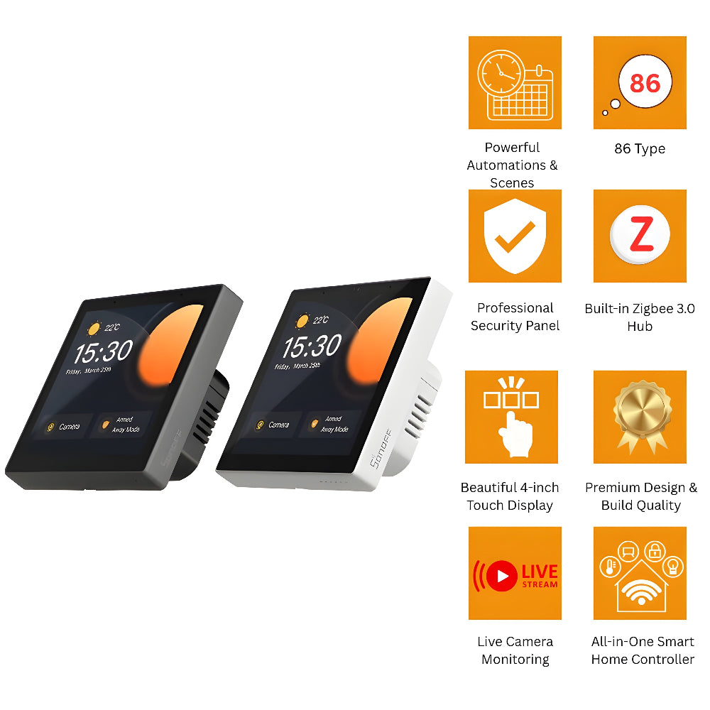 SONOFF Smart Scene Wall Switch with Touchscreen | NSPanel EU SONOFF Smart Scene Wall Switch with Touchscreen | NSPanel EU