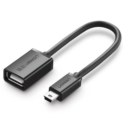 UGREEN Mini USB Male to USB-A Female OTG Cable 10cm US249