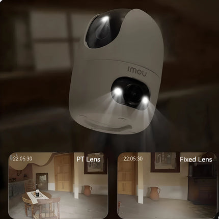 Ranger 2 Dual-Lens Indoor Wi-Fi Camera | 10MP Ultra HD | 360° Pan & Tilt | Dual Lens Wide Coverage
