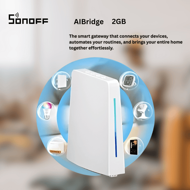 SONOFF AIBridge iHost Smart Home Bridge, Wi-Fi & Zigbee 3.0 Hub |Connects and Controls Smart Devices