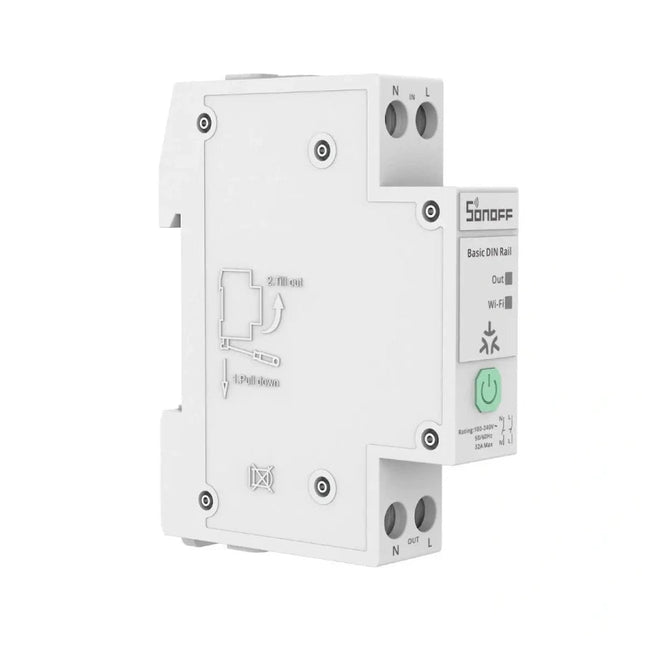 SONOFF BASIC - 1GSP Matter Smart DIN Rail Switch 32A | Energy Monitoring & Circuit Protection - Bestways Smart - home Solutions