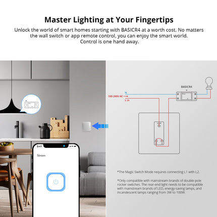 SONOFF BASICR4 Wi-Fi Smart Switch (6/12)