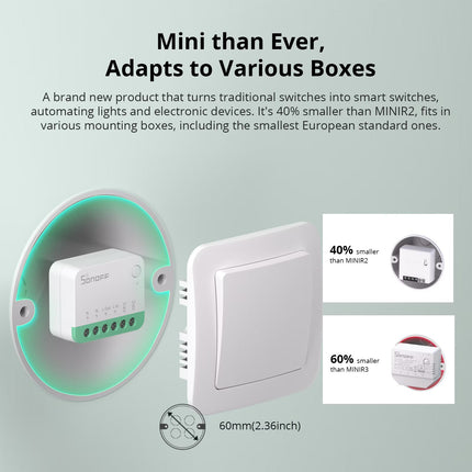 SONOFF MINIR4M Matter Wi-Fi Smart Switch (10/12)