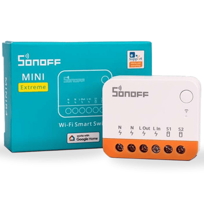SONOFF MINIR4 Smart Wi-Fi Switch | DIY Relay Module | Remote Control via eWeLink | Smart Home
