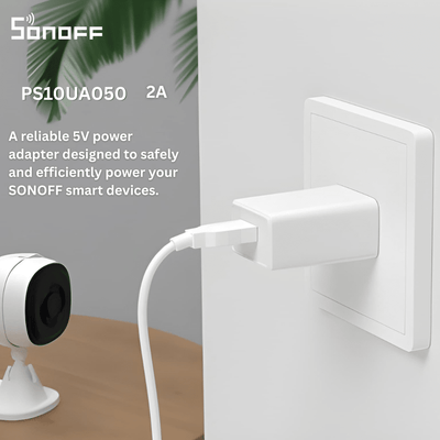 SONOFF PS10UA050 5V USB Power Supply Adapter | Stable Power Adapter for SONOFF Smart Devices