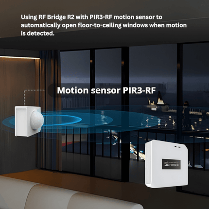 SONOFF RF BridgeR2 Smart 433MHz RF Wi - Fi Converter | Remote Control Hub | Works with RF  - Bestways Smart-home Solutions