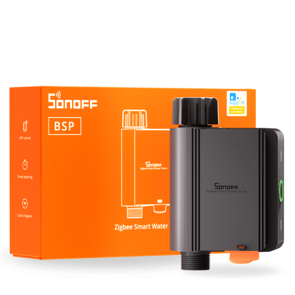 SONOFF SWV-BSP Smart Water Valve Controller | Automatic Water Shut-Off | App & Voice Control