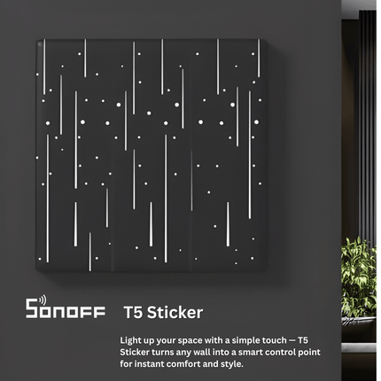 SONOFF T5 Sticker Smart Home Automation Tag | Programmable NFC Sticker | Quick Action  - Bestways Smart - home Solutions