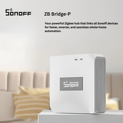SONOFF ZB Bridge-P Zigbee 3.0 to Wi-Fi Smart Hub | Connects up to 128 Zigbee Devices