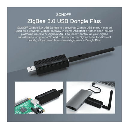 SONOFF ZBDongle - P Zigbee 3.0 USB Dongle Plus | Universal Zigbee Gateway for Home Assistant - Bestways Smart - home Solutions
