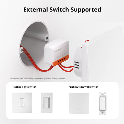 SONOFF ZBMINIL2 Zigbee Smart Switch, No Neutral (8/12)