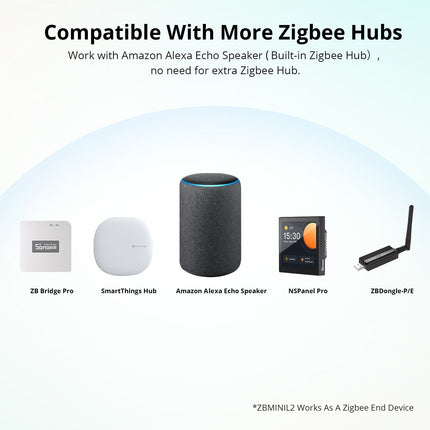 SONOFF ZBMINIL2 Zigbee Smart Switch, No Neutral (9/12)